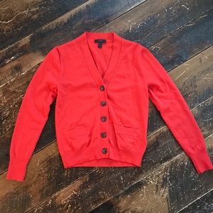 J Crew Cardigan Sweater 100% Lambswool  | Women’s Small